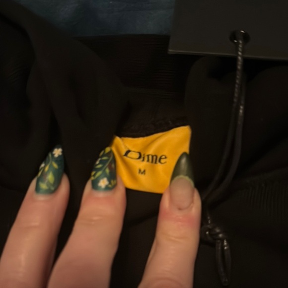 NWT Dime Black and Gold Graphic Sweatshirt sz mens M - Picture 4 of 5